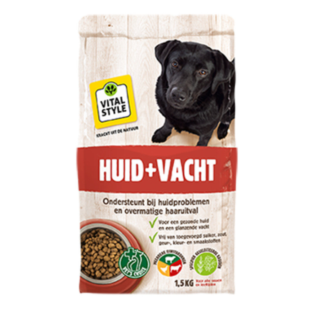  VITALstyle Hondenvoer Huid & Vacht