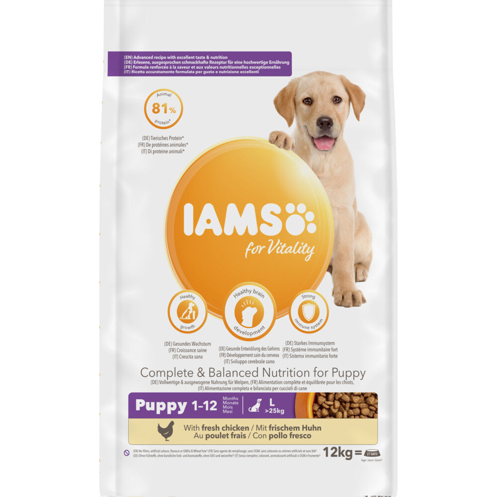  Iams Dog Puppy - Junior Large Kip