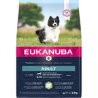  Eukanuba Dog Adult Small - Medium Lam - Rijst