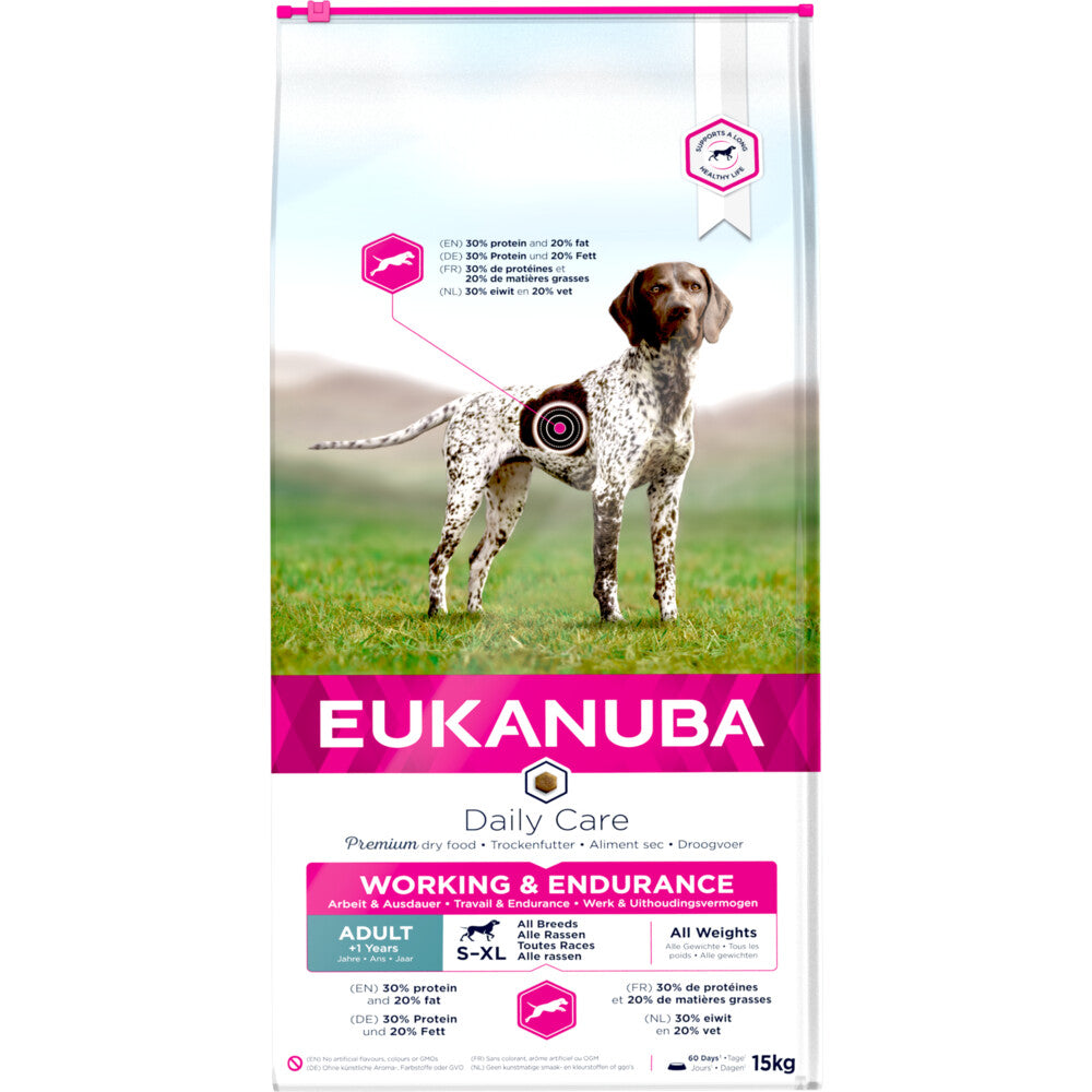  Eukanuba Dog Adult Werkhonden En Uithoudingsvermogen