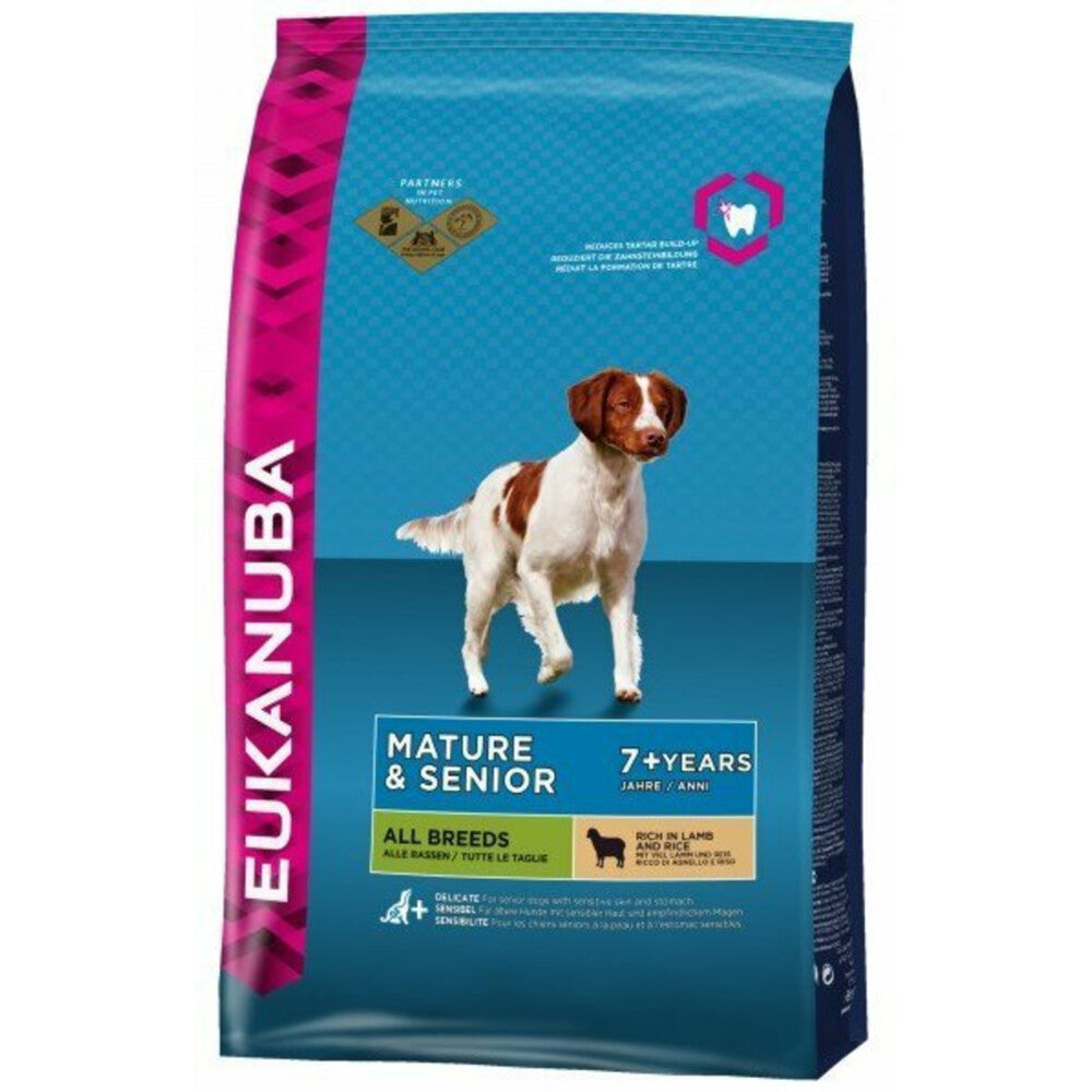  Eukanuba Dog Mature - Senior All Lam - Rijst