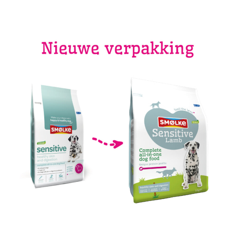  Smolke Hondenvoer Sensitive Lam