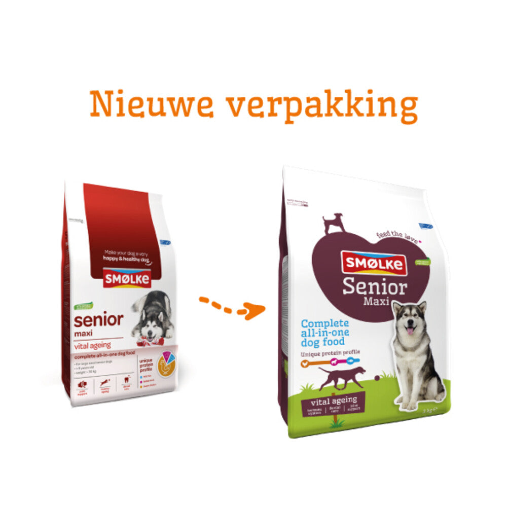  Smolke Hondenvoer Senior Maxi