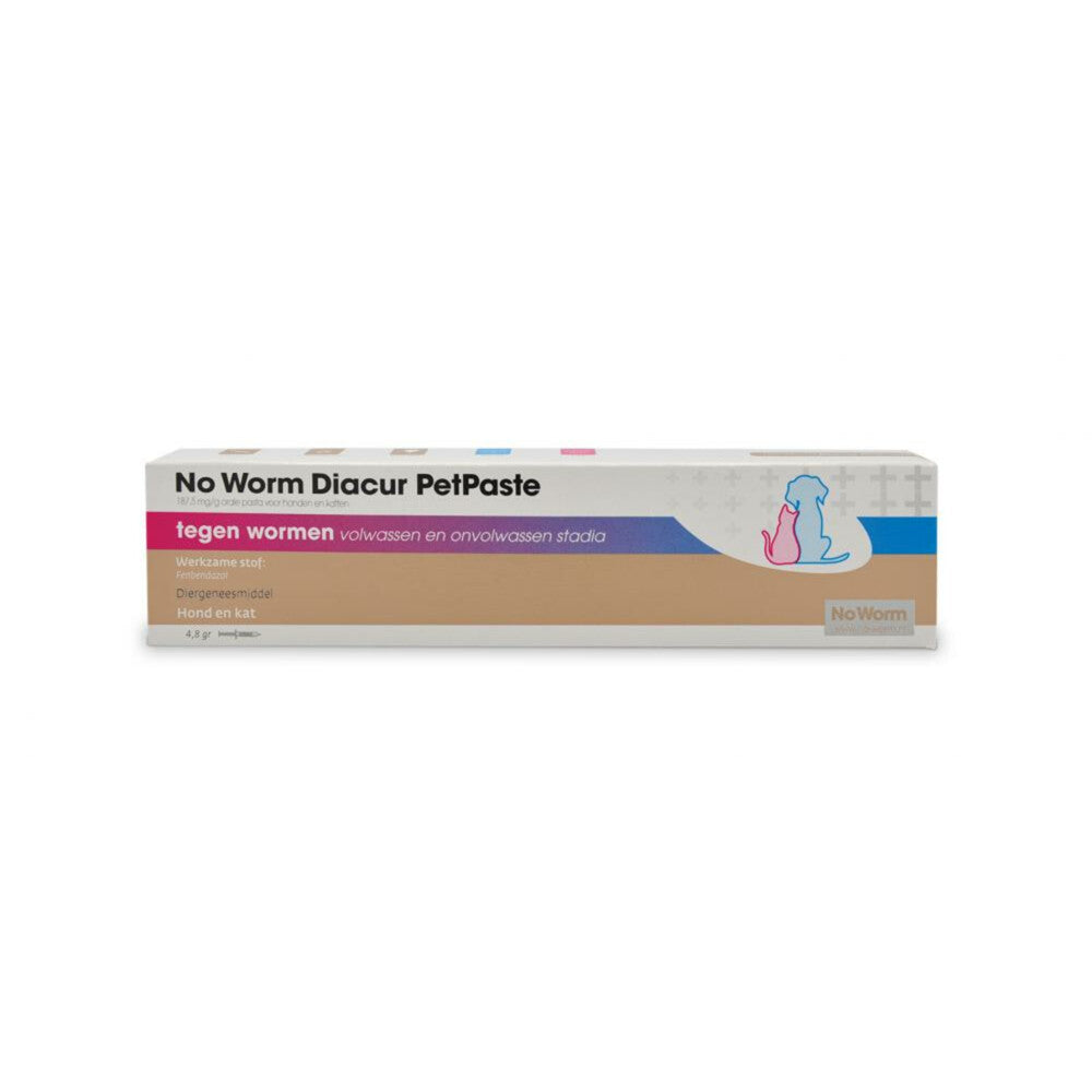  No Worm Diacur Petpaste Ontworming Pasta Hond