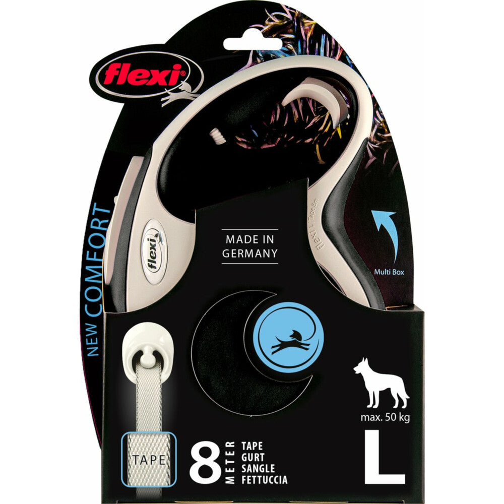  Flexi Rollijn New Comfort Band Zwart