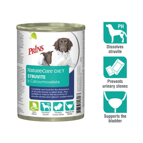  6x Prins NatureCare Diet Struvite & Calciumoxalate Hond Natvoer