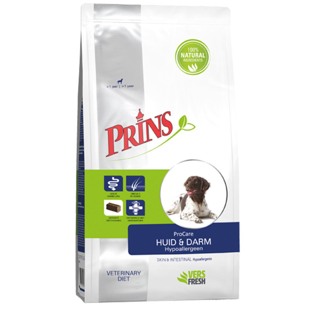  Prins ProCare Diet Huid & Darm Hypoallergeen Hondenvoer