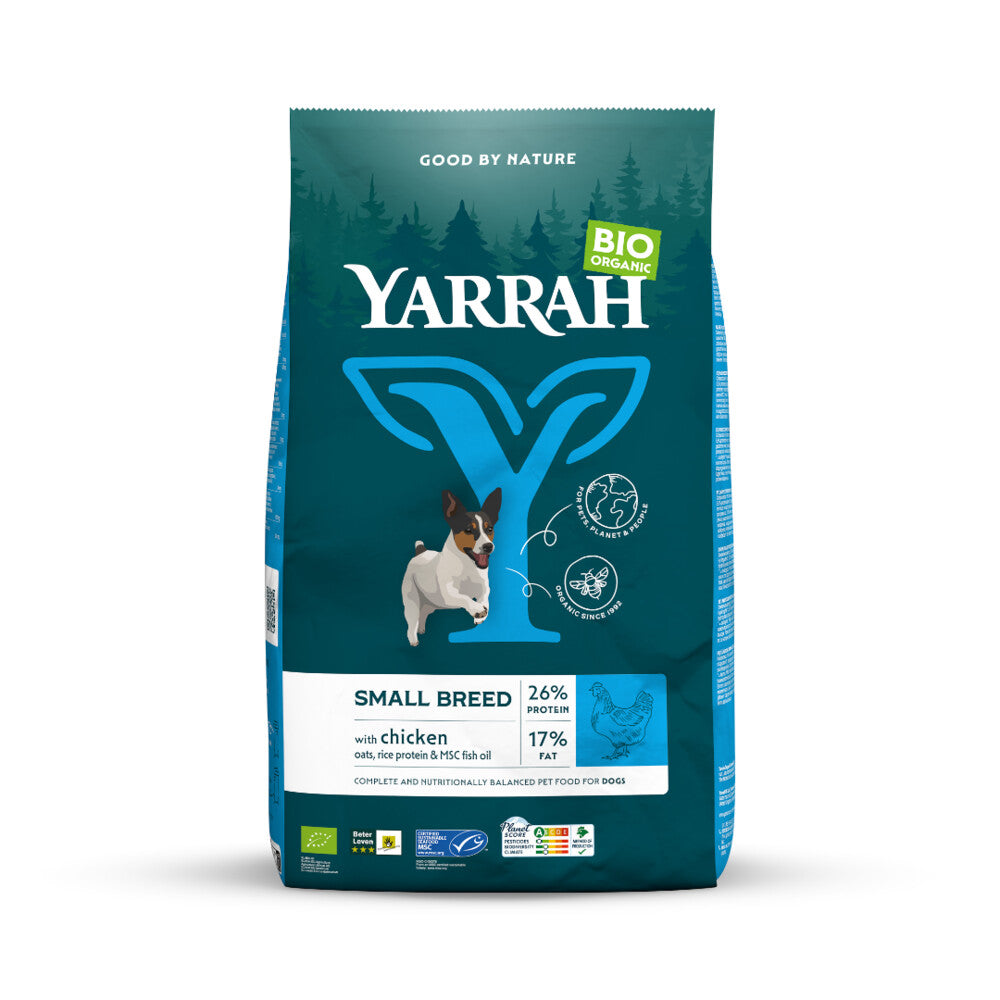  Yarrah Bio Hondenvoer Adult Small Breed Kip
