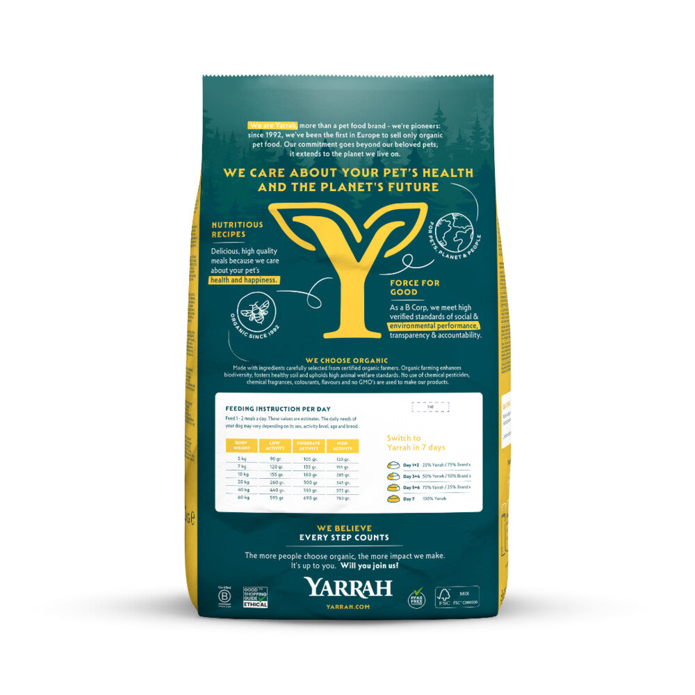  Yarrah Bio Hondenvoer Adult Kip