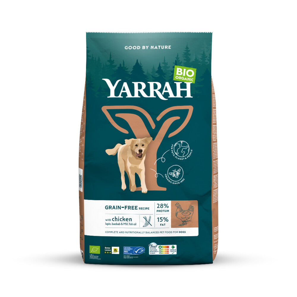  Yarrah Bio Hondenvoer Graanvrij Kip - Vis