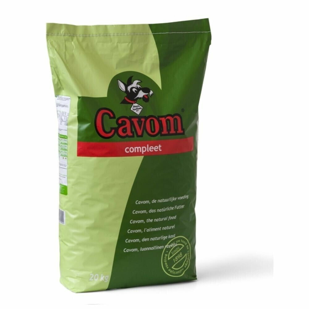  Cavom Compleet Hondenvoer & Afp Waterbak Pakket