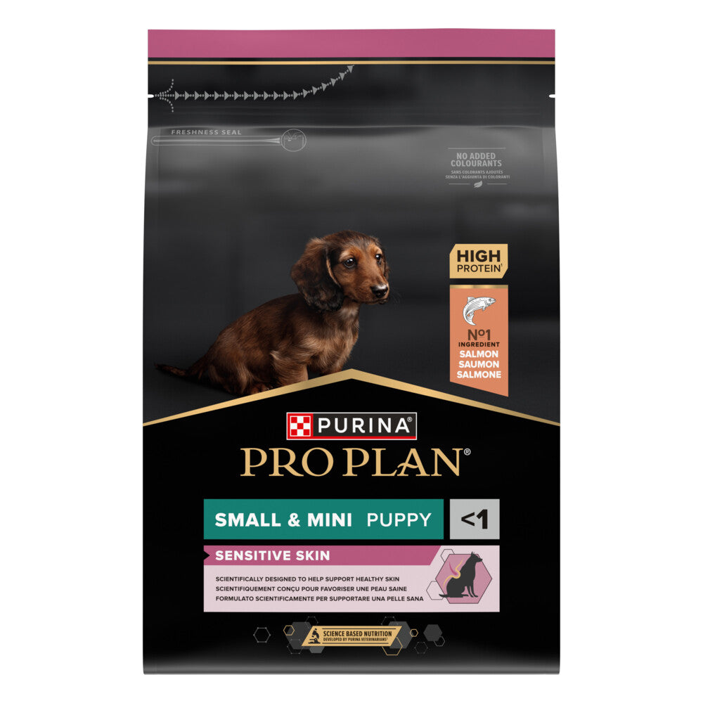  Pro Plan Puppy Small & Mini Sensitive Skin Zalm
