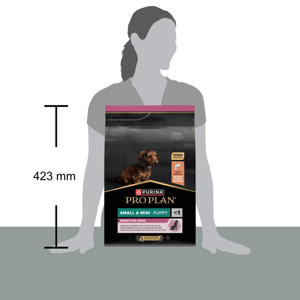  Pro Plan Puppy Small & Mini Sensitive Skin Zalm