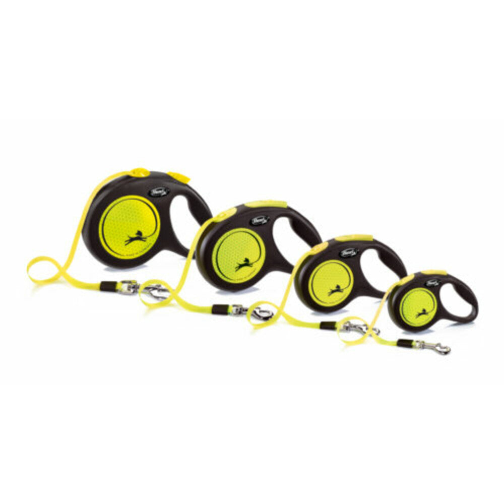  Flexi Rollijn New Neon Tape Geel