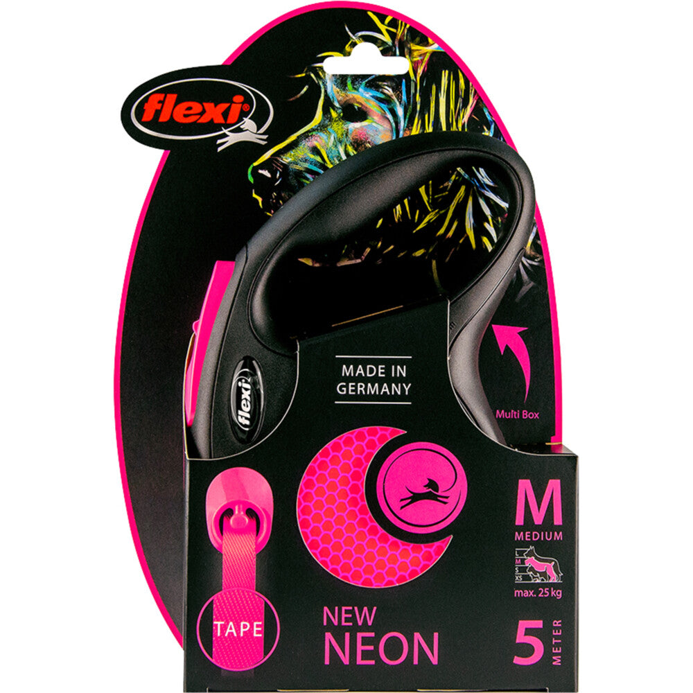  Flexi Rollijn New Neon Tape Roze