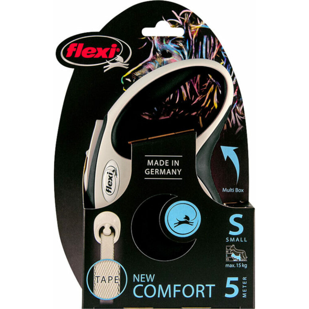  Flexi Rollijn New Comfort Tape Zwart