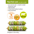  10x Fokker Meat Roll Rund - Zalm