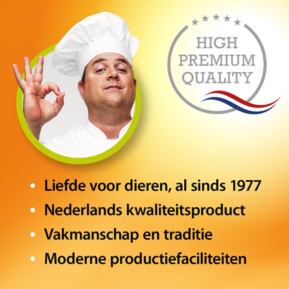  10x Fokker Meat Roll Rund - Zalm