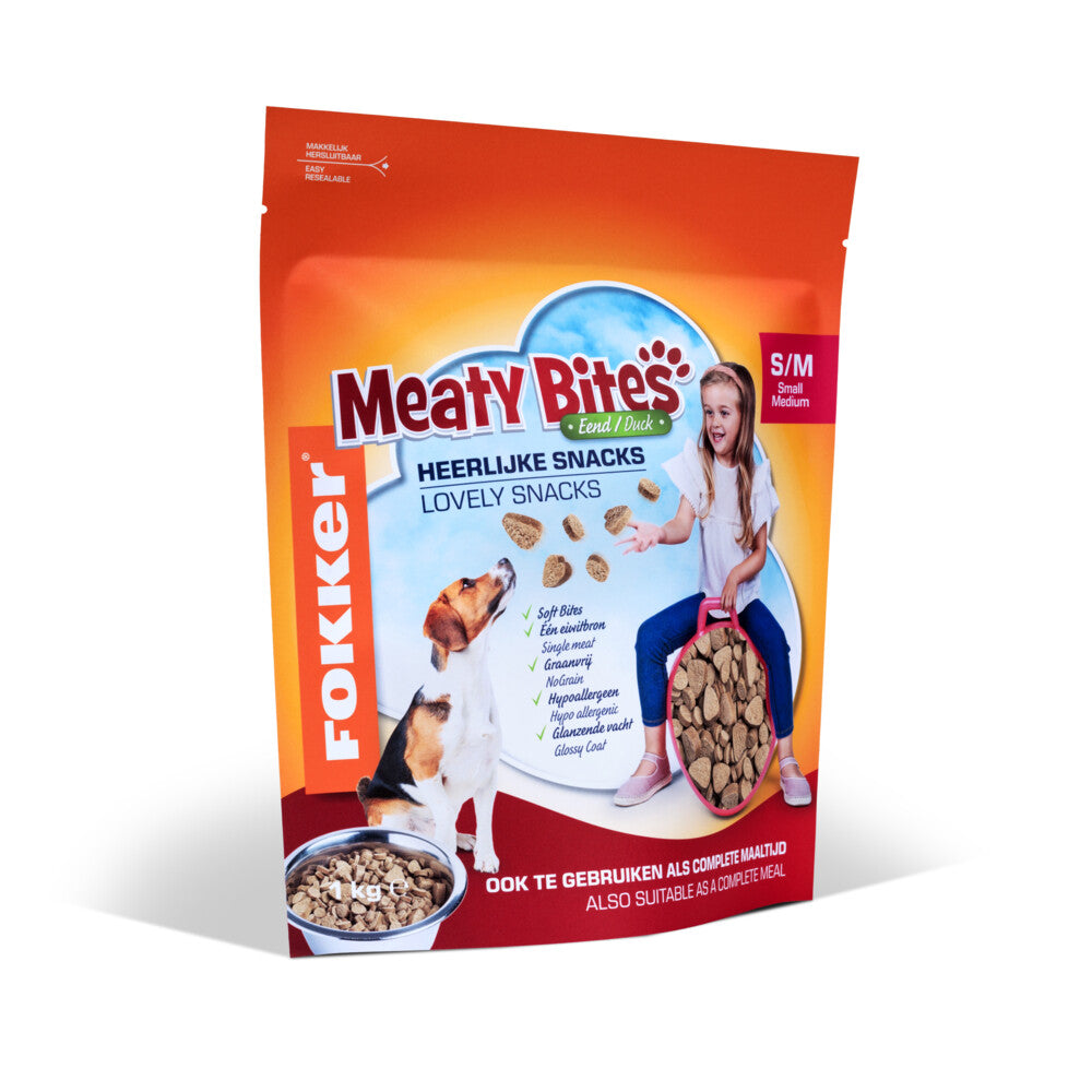  10x Fokker Meaty Bites Small - Medium