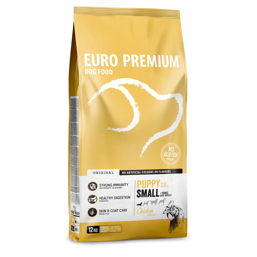  Euro-Premium Puppy Small Kip - Rijst