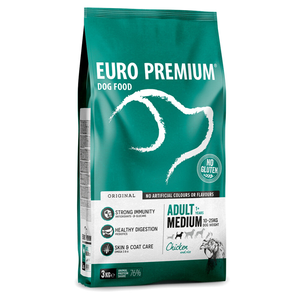  Euro-Premium Adult Medium Kip - Rijst