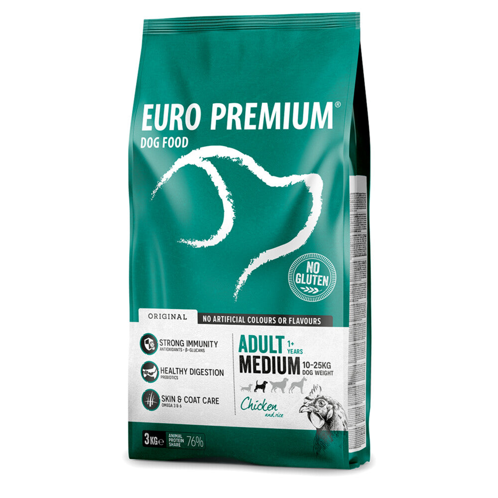  Euro-Premium Adult Medium Kip - Rijst