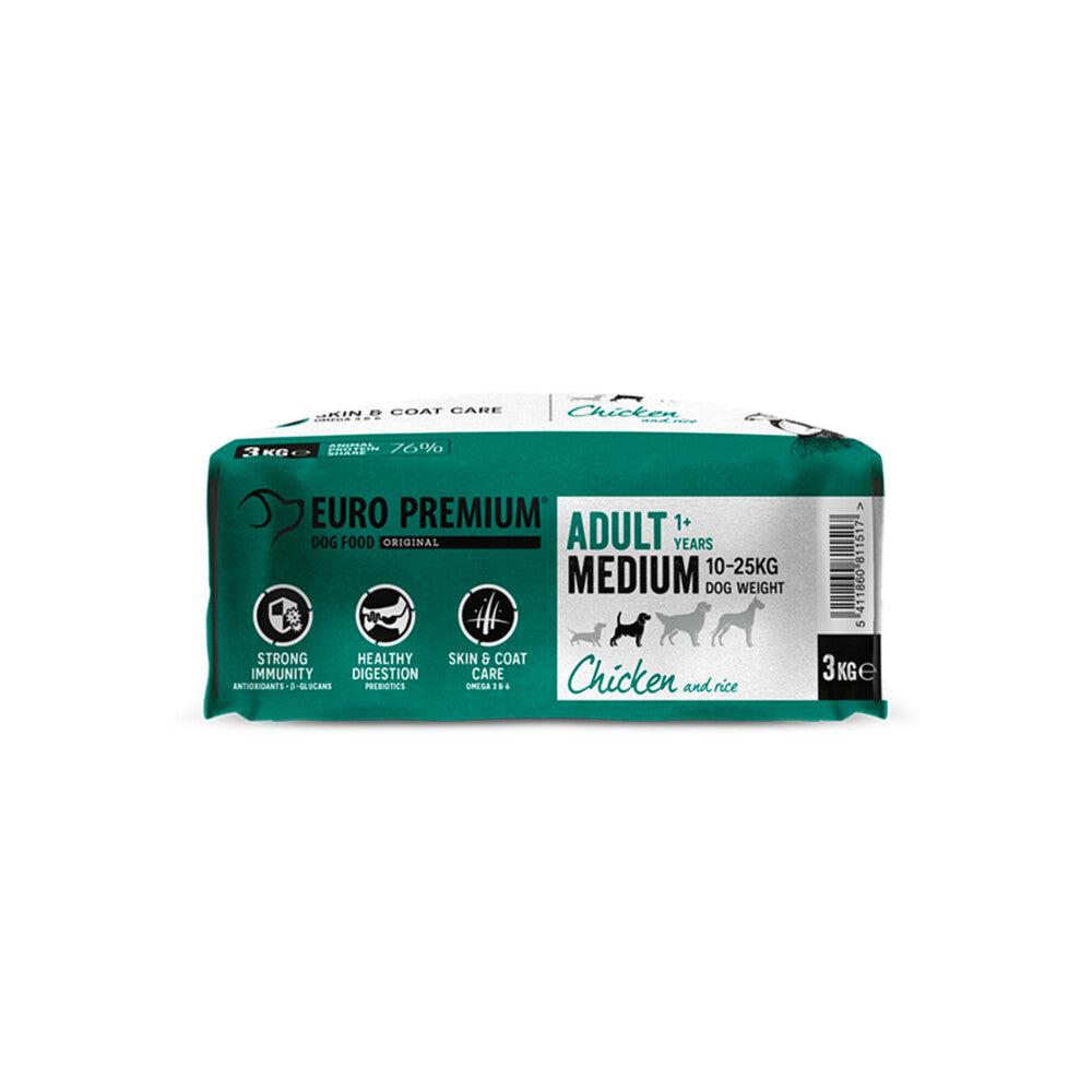  Euro-Premium Adult Medium Kip - Rijst