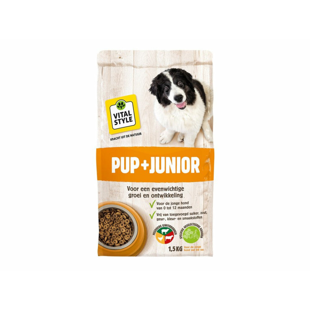  VITALstyle Hondenvoer Puppy - Junior
