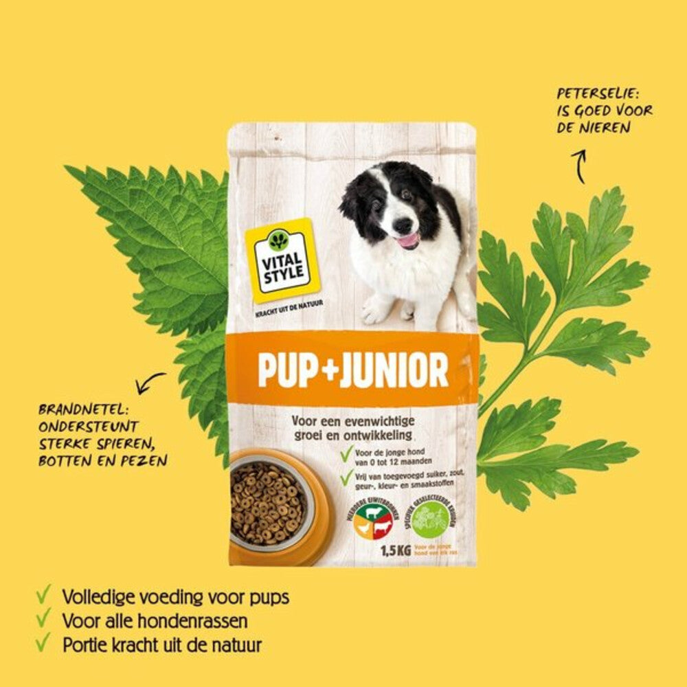  VITALstyle Hondenvoer Puppy - Junior