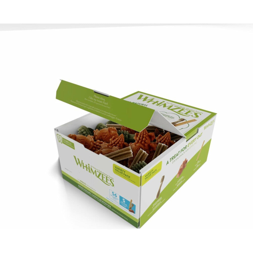  Whimzees Variety Voordeelverpakking Small