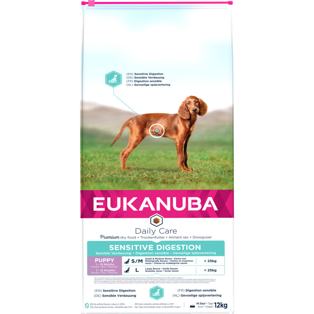  Eukanuba Daily Care Sensitive Digestion Puppy