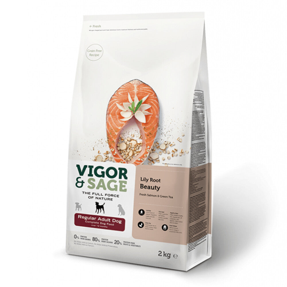  Vigor & Sage Hondenvoer Regular Lilly Root Beauty