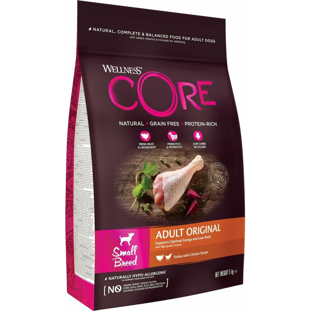  Wellness Core Hondenvoer Small Original Kalkoen