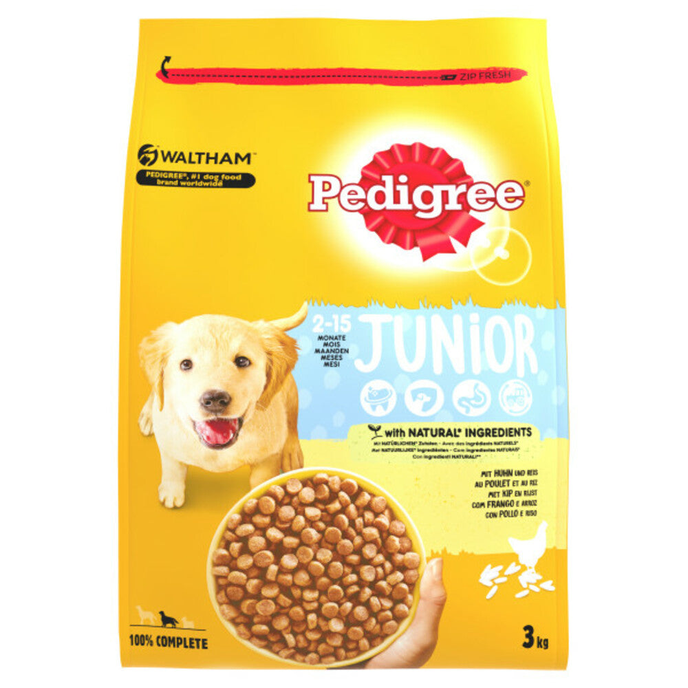  Pedigree Vital Droogvoer Junior Kip - Rijst