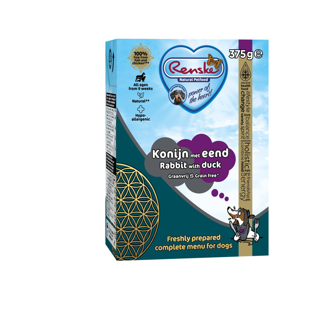  12x Renske Vers Konijn Met Eend Graanvrij - Tetra