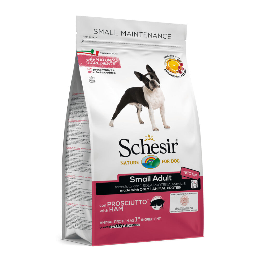  Schesir Hondenvoer Dry Small Ham