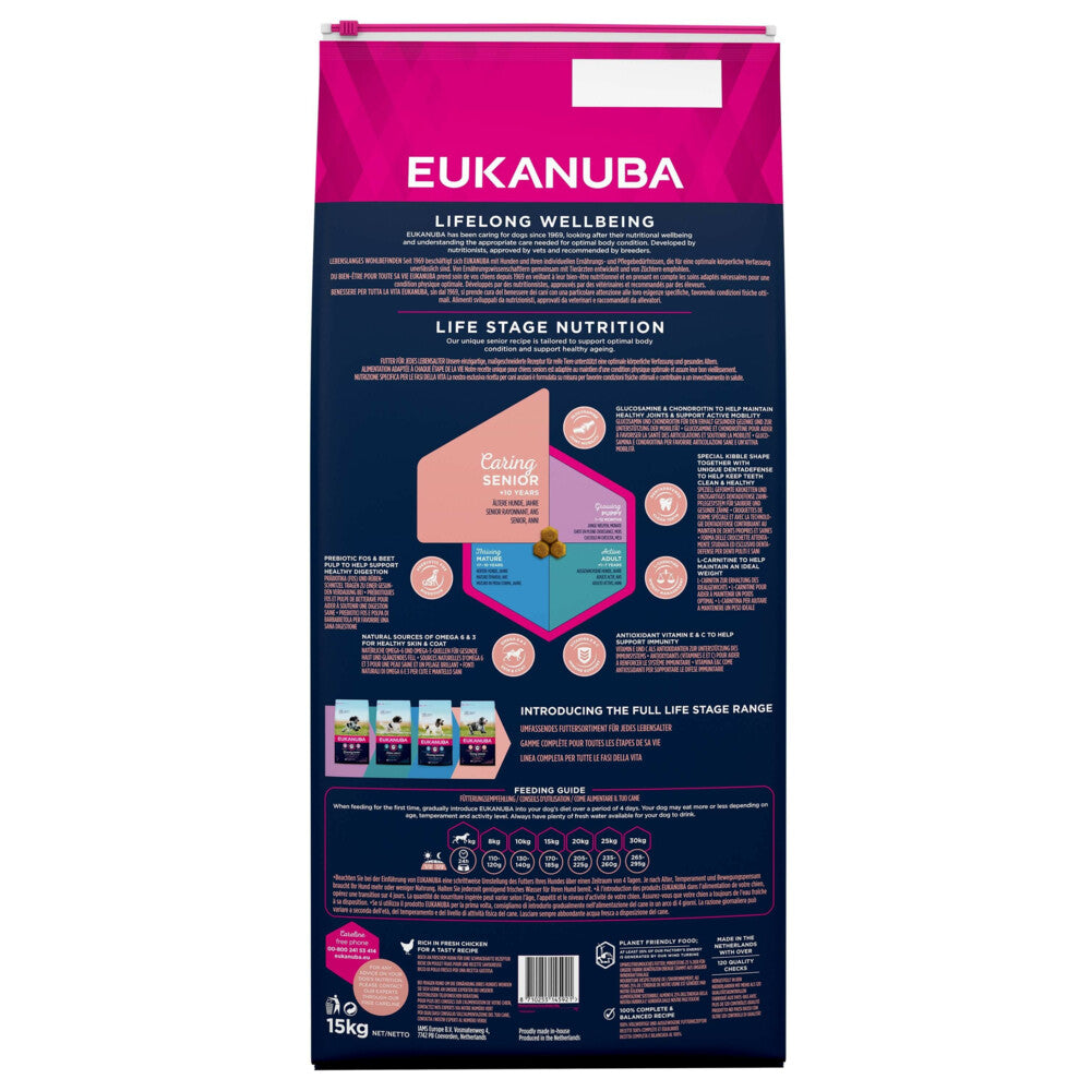  Eukanuba Dog Senior Medium Chicken