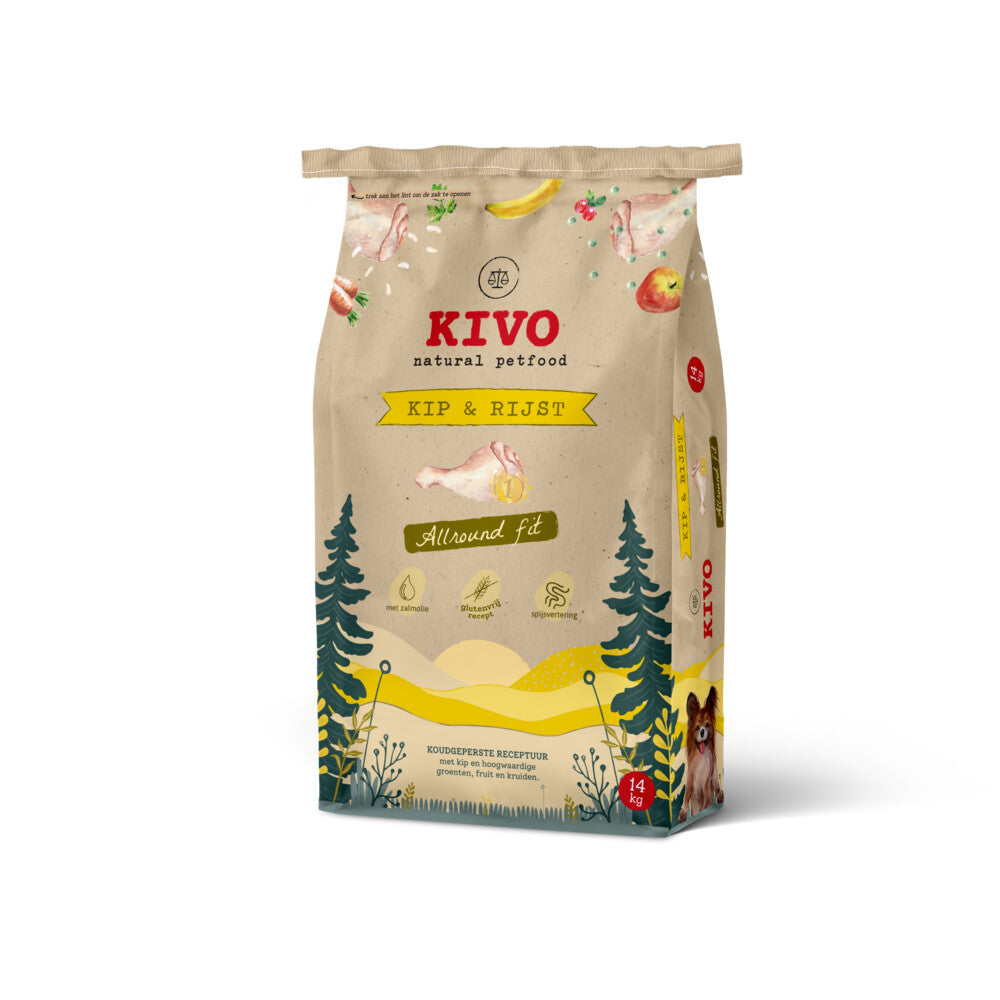  Kivo Kip & Rijst Glutenvrij