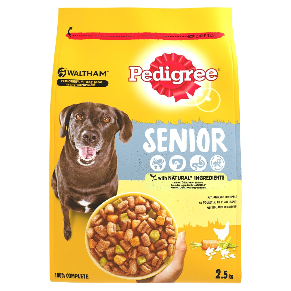  Pedigree Vital Droogvoer Senior Kip - Rijst