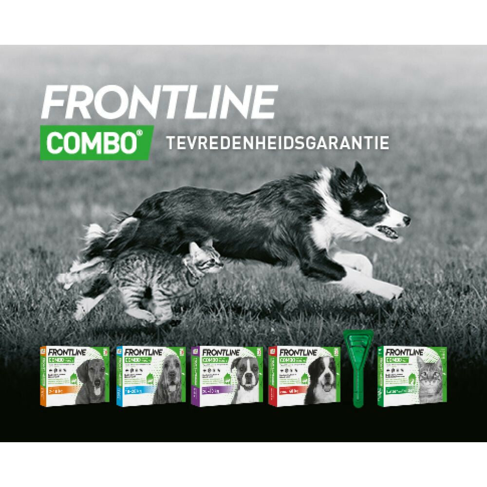  Frontline Combo Spot On Anti Vlooien En Teken Druppels Hond L