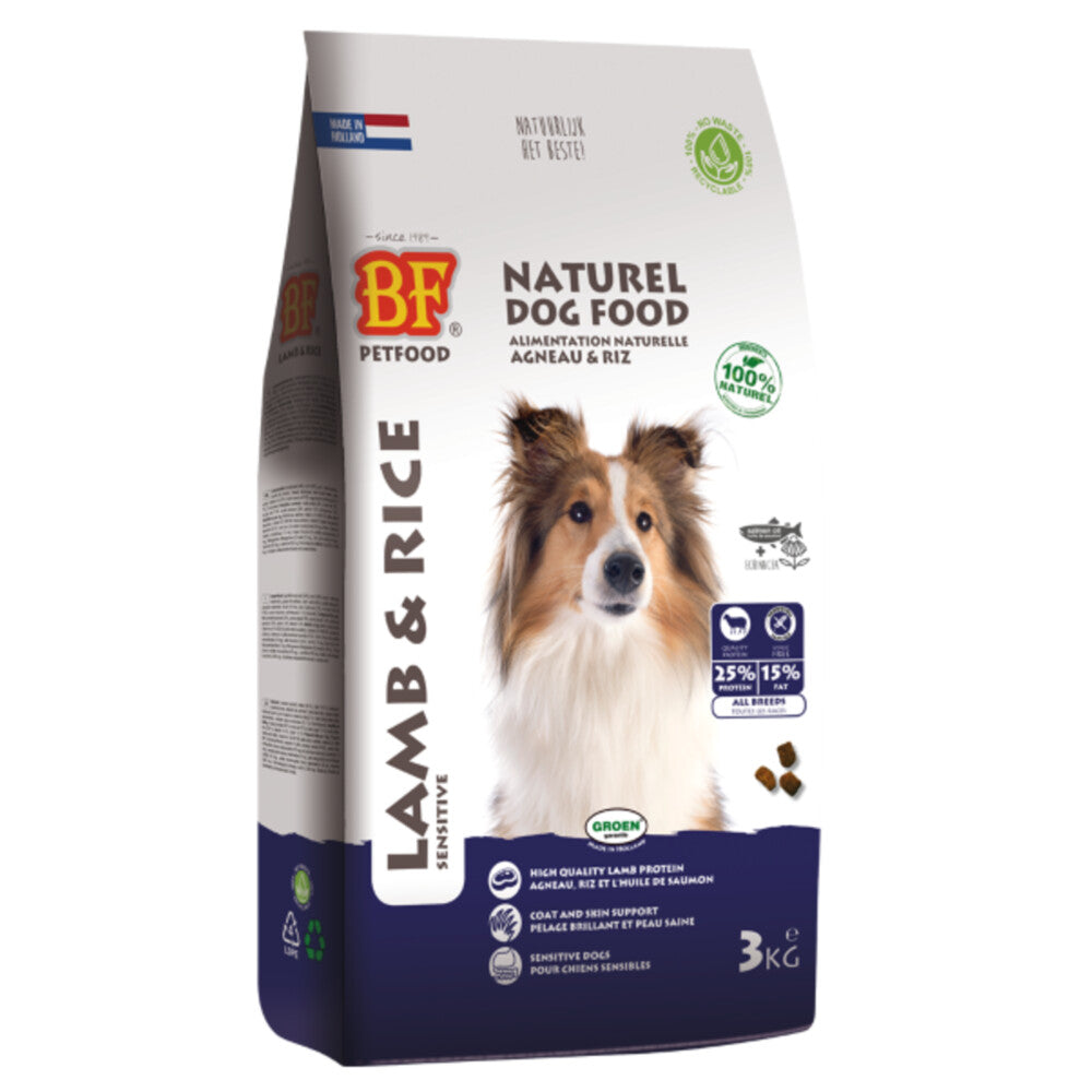  BF Petfood Lam En Rijst Hondenvoer