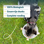  16x Yarrah Bio Kattenvoer Chunks Kip - Rund
