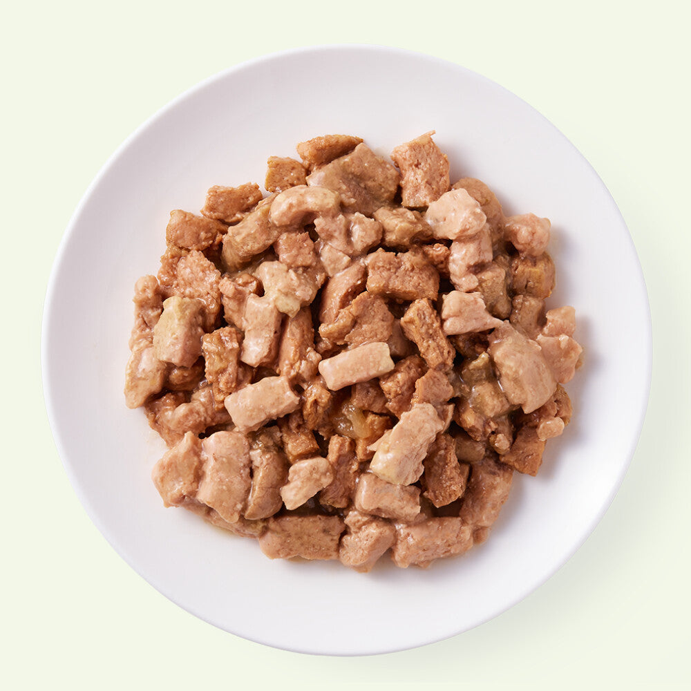  12x Yarrah Bio Hondenvoer Chunks Rund - Kip