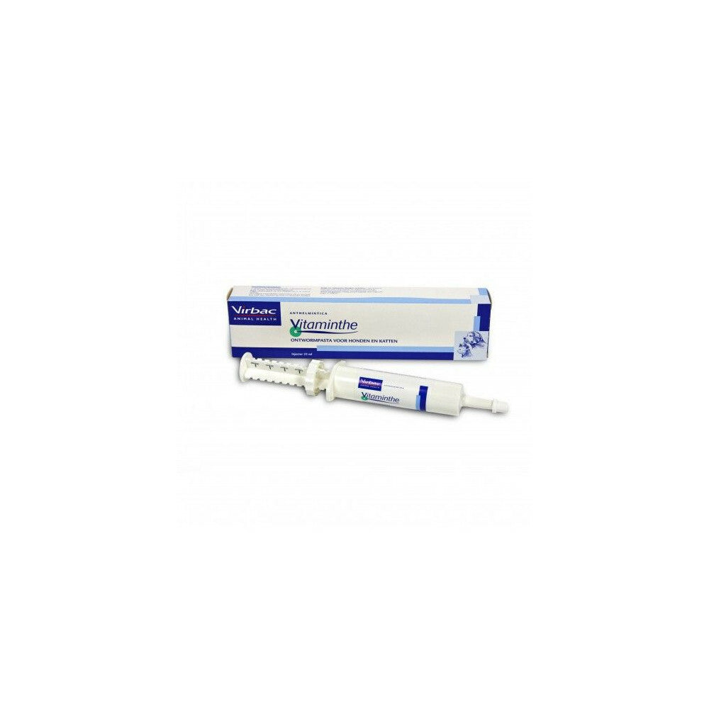  Virbac Vitaminthe Ontworming Pasta Hond En Kat
