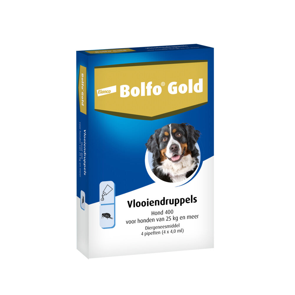  Bolfo Gold Anti Vlooiendruppels Hond Vanaf 25 Kg