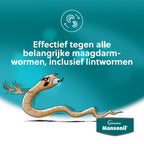  Mansonil All Worm Ontworming Tabletten Hond Vanaf 2,5 Kg