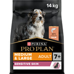 Pro Plan Adult 7+ Medium & Large Sensitive Skin Zalm