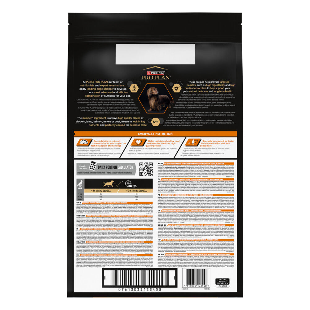 Pro Plan Adult Small & Mini Everyday Nutrition Kip