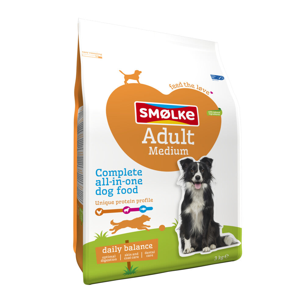  Smolke Hondenvoer Adult Medium