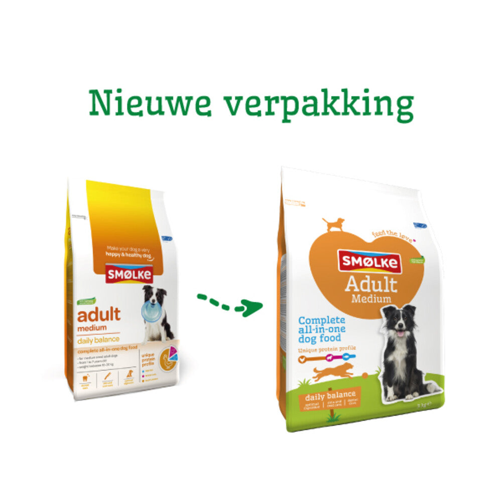  Smolke Hondenvoer Adult Medium